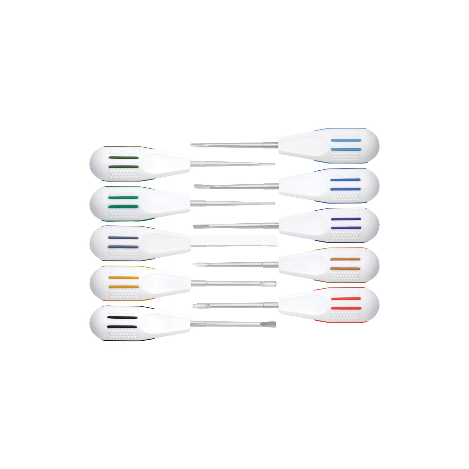 Luxating Elevator Set Of 10 Pcs