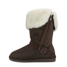 Woman's Faux Fur Shearling Boots, Footwear, SHOES