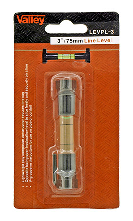 ''Valley TOOLS 3'''' Line Level - LEVPL-3''