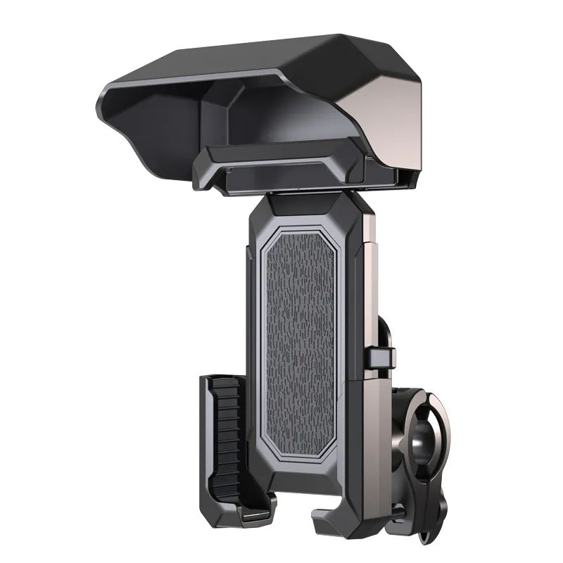 Ultimate Bike Phone Mount with Sunshade: Adjustable Handlebar Holder for Universal Cell Phones