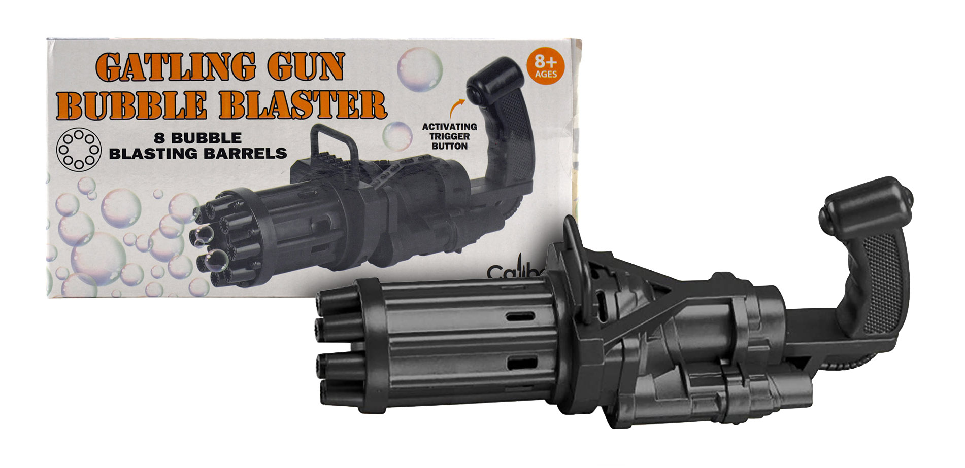 Gatling Gun Bubble Maker - Caliber GOURMET