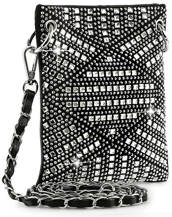 Rhinestone Covered Petite Crossbod