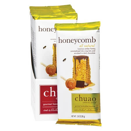 Dark Chocolate Honeycomb Bar - 12ct