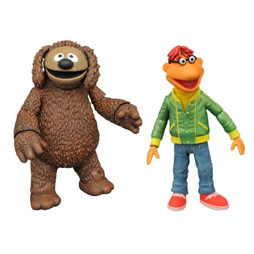 Muppets Best Of Series 1 SCOOTER & Rowlf Figure 2-Pack