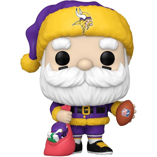 NFL Vikings Santa Claus HOLIDAY Funko Pop! Vinyl Figure #198