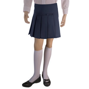 24 Pieces Girl's School Uniform SCOOTER Skirt in Navy Blue