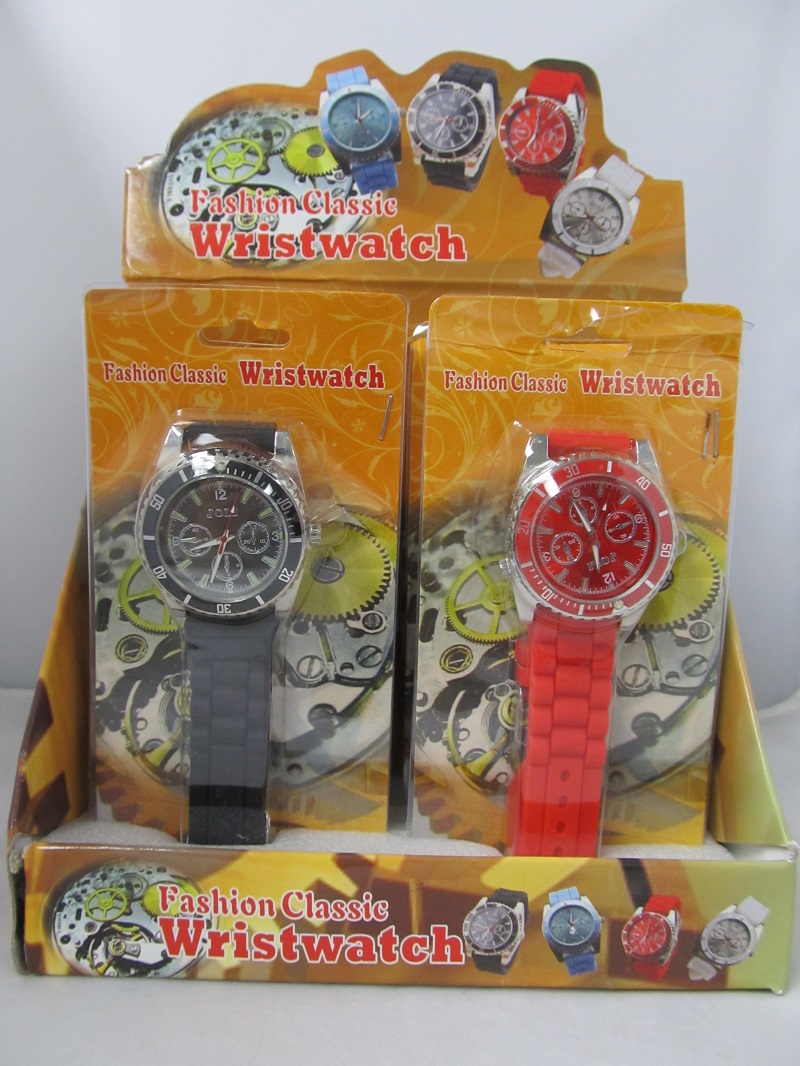 Wrist WATCH Grinder 6ct Display assorted colors