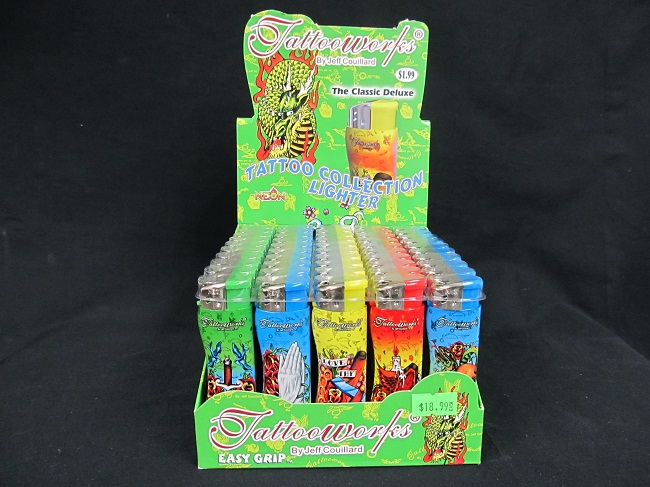Large TATTOO Lighter 50 CT