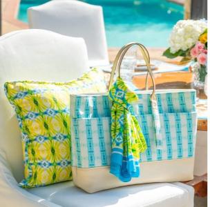Island Tropical Blue Original Tote