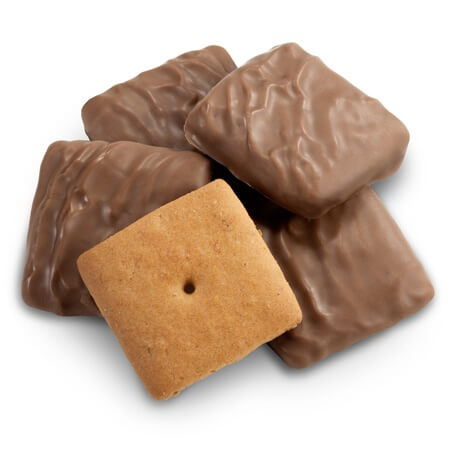 Milk Chocolate Mini Graham Crackers - 15lbs