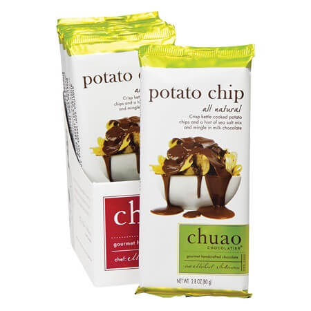 Milk Chocolate Potato Chip Bar - 12ct