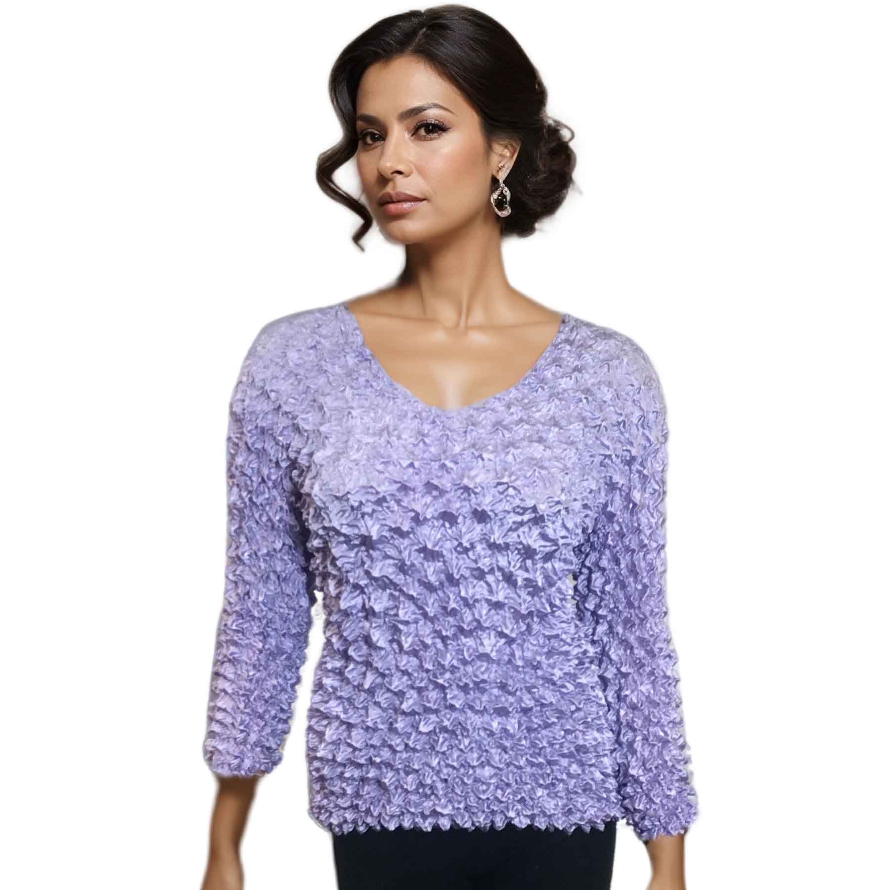232 - GOURMET Popcorn - Three Quarter Sleeve - Lilac