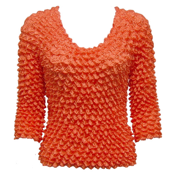232 - GOURMET Popcorn - Three Quarter Sleeve - Orange