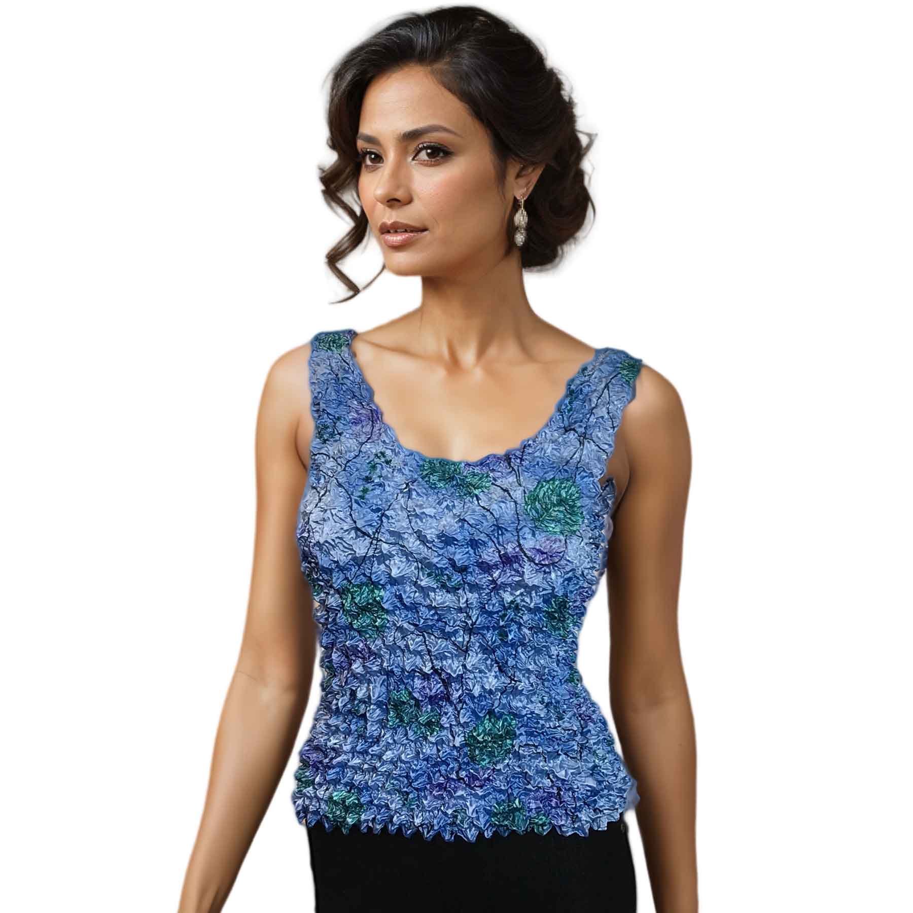 281- GOURMET Popcorn - Tank Tops - Blue Garden