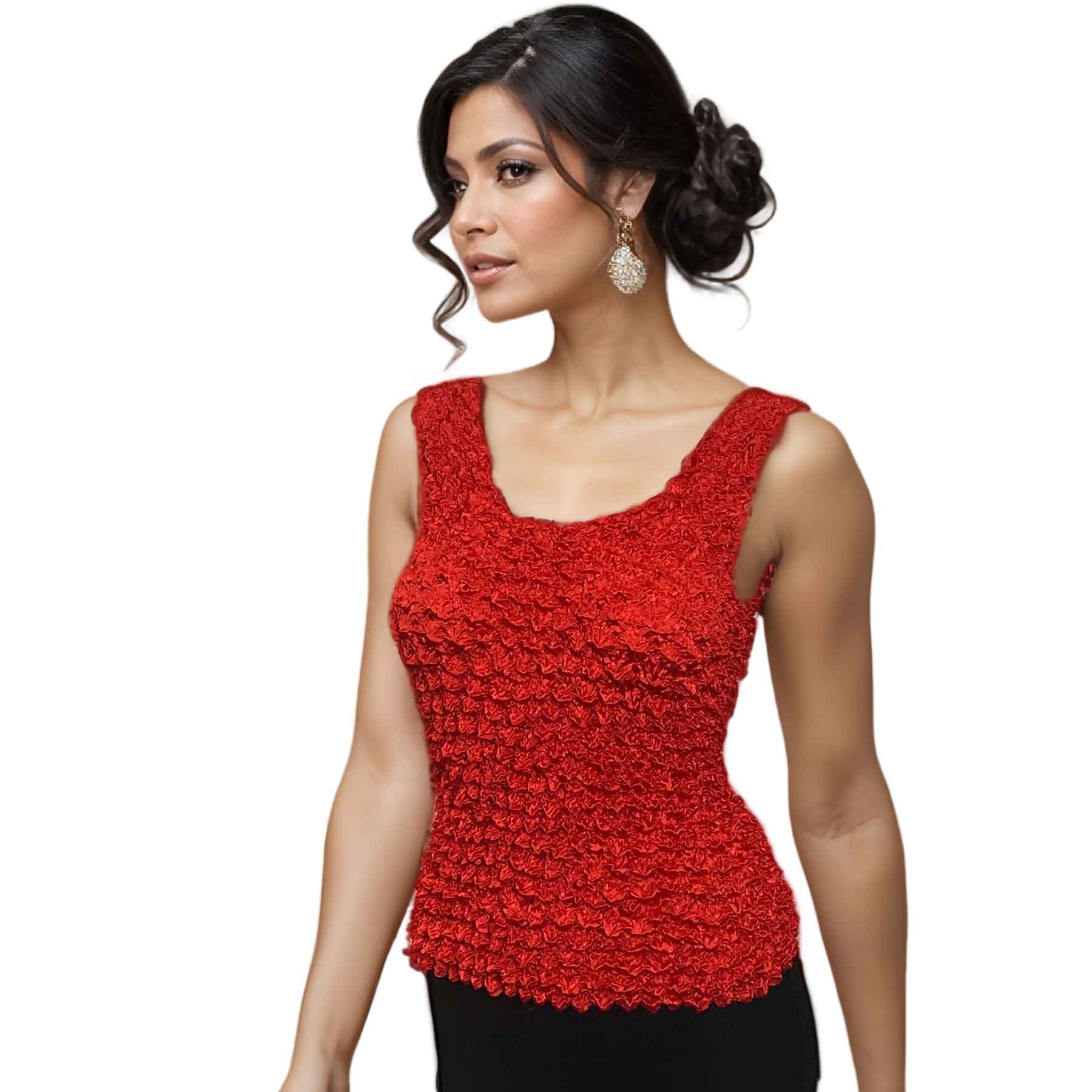 281- GOURMET Popcorn - Tank Tops - Red