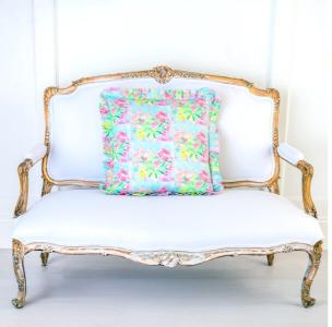 2Pink Peony 20″RufflePillowCo