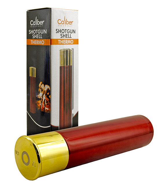 25oz. Shotgun Shell Thermo Insulated Bottle - Caliber GOURMET