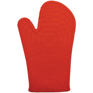 GOURMET By Starfrit Silicone Oven Mitt, 12'''', Red