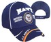 Official US Navy LICENSED NAVY & Navy Emblem Defend Freedom Cap