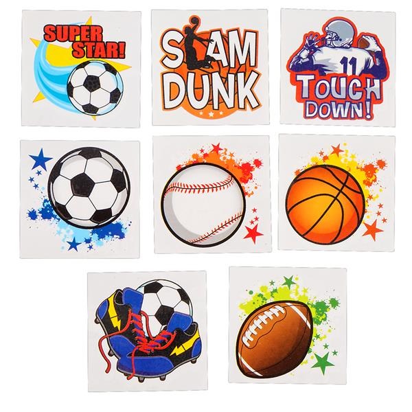 TR09325 Sports TATTOOs