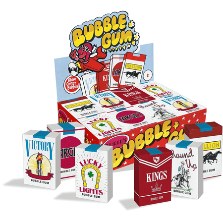 Bubble Gum CIGARETTES - 24ct
